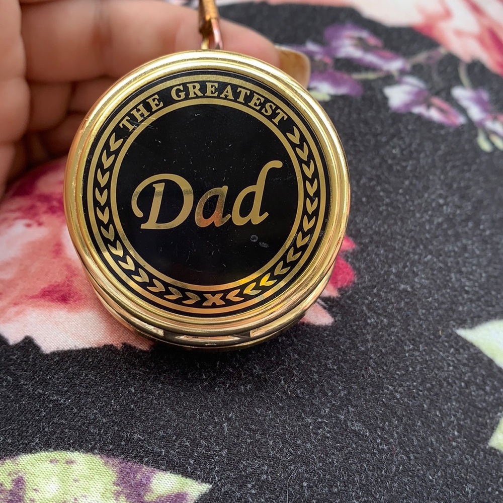 Worlds greatest dad pocket watch